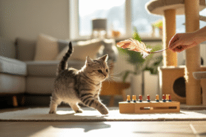 Leia mais sobre o artigo Qual brinquedo comprar para meu gato? Guia prático