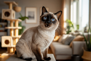 Leia mais sobre o artigo Siamês: elegante, falante e super carinhoso